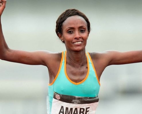 fhinix_ Shewarge Alene el legado de una maratonista extraordinaria.