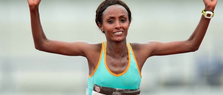 fhinix_ Shewarge Alene el legado de una maratonista extraordinaria.